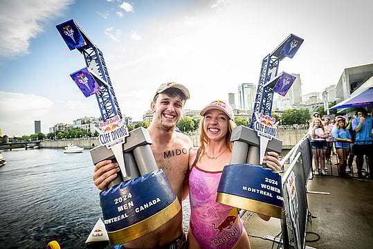Cliff Diving World Series: Carlson Wins Canada Leg - In Pics